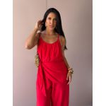 Macacão Longo Ema Vermelho