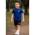 Conj Masc Esportista Azul Azul