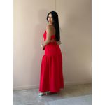 Vestido Longo Leticia Vermelho