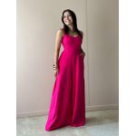 Macacão Longo Natalia Rosa Pink