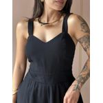 Macacão Longo Natalia Preto