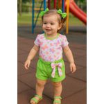 Conj Fem 1/3 Neon Kukie. N/i