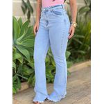 Calça Jeans Carmen Flare Bootcut 2456 Lavagem Clara 