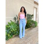 Calça Jeans Carmen Flare Bootcut 2456 Lavagem Clara 