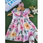 Vestido Flores Gola Kyly N/i