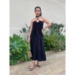 Vestido Midi Monica Preto