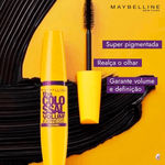 Máscara de Cílios Maybelline The Colossal Lavável - 9,2ml