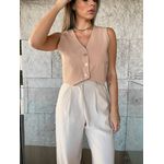 Colete Alfaiataria Barbara - Nude 