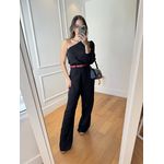 Calca Ava Alfaiataria Wide Leg Preta 