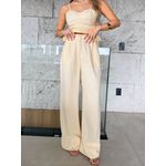 Calça Mávila alfaiataria - Amarelo manteiga