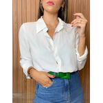 Camisa Laura Off white Viscolinho 