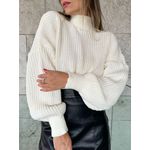Blusa de Tricot Daniele - Off White
