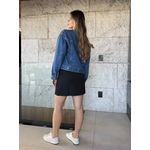 Jaqueta Jeans Adele over - lavagem media 