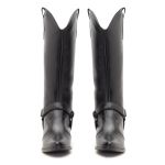 Bota Western 2 em 1 Laura Couro Preto