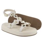 Sandália FlatForm Lívia Off White