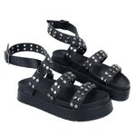 Sandália FlatForm Betina Preto