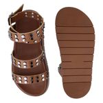 Sandália FlatForm Betina Caramelo