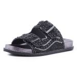 Papete Feminina Pedraria Black