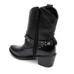 Bota Western Rafaela Couro Preto