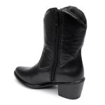 Bota Western Carolina Couro Preto