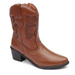 Bota Western Carolina Couro Caramelo