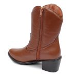 Bota Western Carolina Couro Caramelo