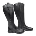 Bota Montaria Marília Couro Preto