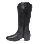 Bota Western Gabriela Couro Preto
