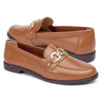 Mocassim Íris Couro Caramelo