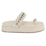 Sandália FlatForm Sofia Off White