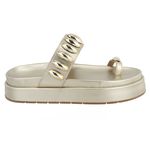 Sandália FlatForm Sofia Ouro