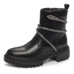 Bota Coturno Jade Preto