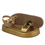 Sandália FlatForm Eva Bronze