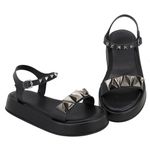 Sandália FlatForm Eva Preto