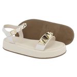 Sandália FlatForm Eva Off White