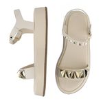 Sandália FlatForm Eva Off White