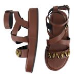 Sandália FlatForm Chloe Terra