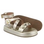 Sandália FlatForm Chloe Dourado
