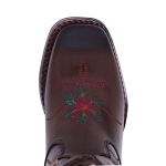 Bota Texana Rosas bordadas