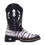 Bota Texana Feminina Zebra