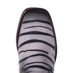 Bota Texana Feminina Zebra