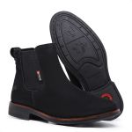 Bota Chelsea Masculina Nobuck Preto
