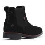 Bota Chelsea Masculina Nobuck Preto