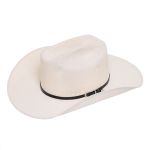 Chapéu Americano Lona Branco Country Unissex