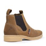 Botina Country Em Couro Legítimo Cana Rústica Western