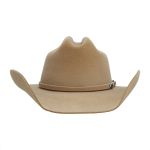 Chapéu Country Castor Premium Aba Curva Bandinha Aveludada