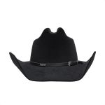 Chapéu Americano Country Com Bandinha De Couro