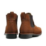 Bota Chelsea Masculina Nobuck Telha