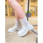 Coturno Aura Off White - PRODUTO RECUPERADO