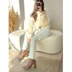 Bota Teodora Cappuccino - Couro 